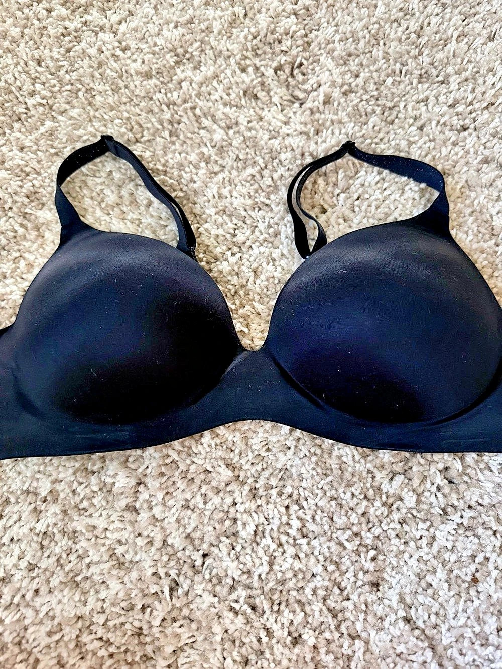 Victoria's Secret Perfect Shape Smooth Push-Up Bra Black